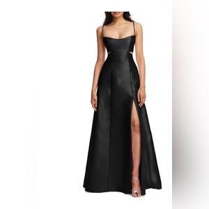 Black formal gown, size 4 Alfred Sung gown